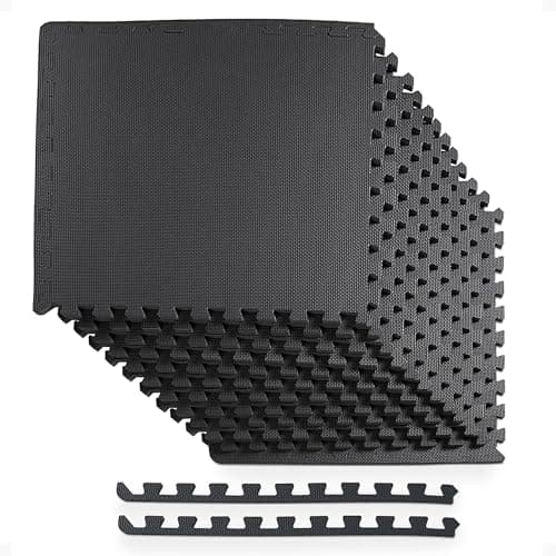 BalanceFrom Puzzle Exercise Mat Review – 48 Sq Ft Home Gym Floor