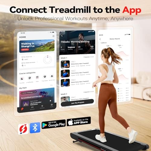 Sperax Manual 10% Incline Walking Pad with App,4 in 1 Walking Vibration Pad,Under Desk Treadmill for Home with Remote Control