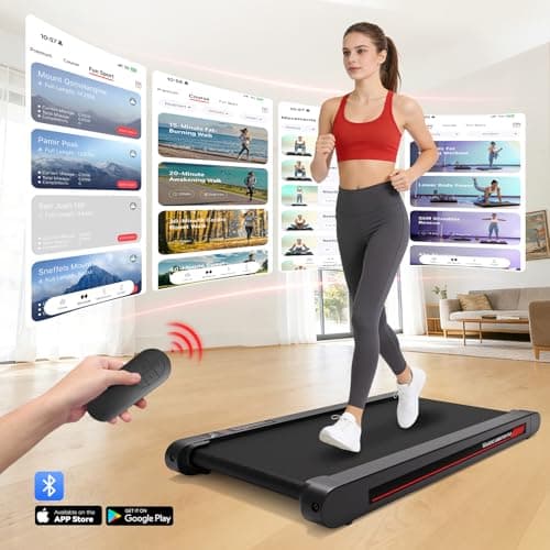 Freepi Walking Pad,Under Desk Vibration Treadmill,3 in 1 Vibration Plate Exercise Machine,Portable Treadmill for Home