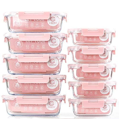 C CREST Bocal Meal Prep Verre 10 Pack : Mon Test Complet 2025