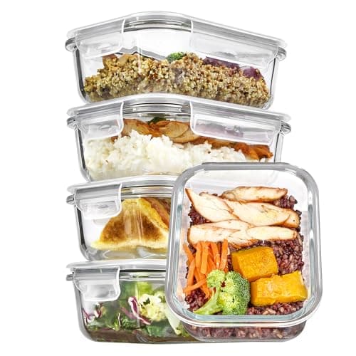 Contenitori Vetro Meal Prep Vtopmart 5 Pezzi – Recensione Onesta
