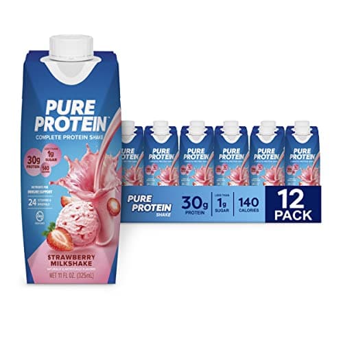 Avis Pure Protein Fraise : Shaker Protéine Prêt à Boire Efficace ?