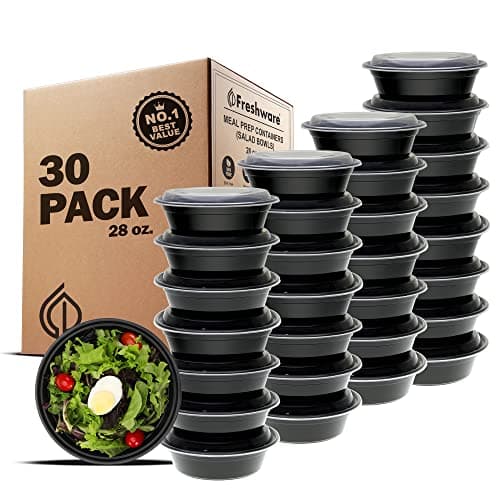 Freshware Matlådor Test – 30-Pack Meal Prep Behållare Recension