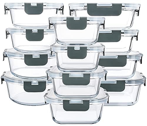 M MCIRCO Glass Food Storage Containers Review – 24-Piece Set Tested