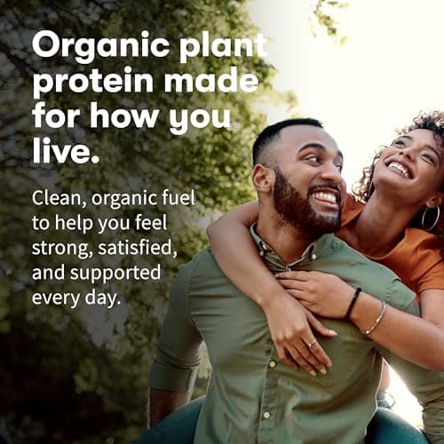 Garden Of Life Protein Powder, Vegan Protein Powder, Bcaa, Probiotics & Digestive Enzymes, Gluten & Lactose Free, Vanilla, 23.28 Ounce