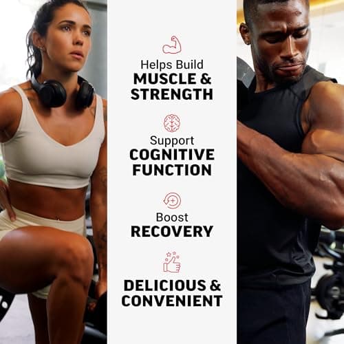 Force Factor Creatine Monohydrate Gummies, NSF Certified, 5g Dose for Men & Women to Support Muscle, Strength, Recovery, Cognitive Health & Memory, Mixed Berry, 150 Gummies