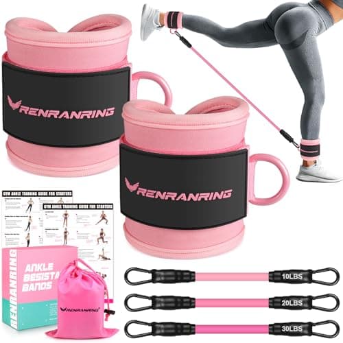RENRANRING Ankle Resistance Bands with Cuffs Review – Leg & Glute Workout