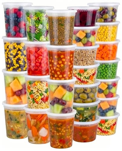 JoyServe 48 Sets Deli Containers Avis – Récipients Alimentaires Étanches